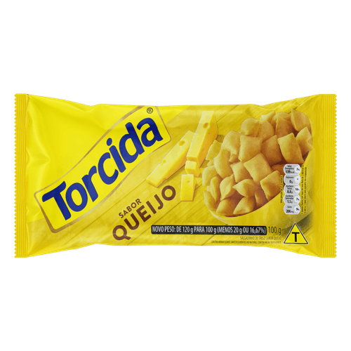 Salgadinho Torcida Queijo 100g
