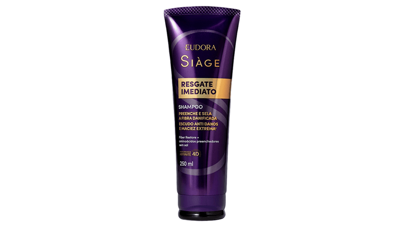 Shampoo Siàge Eudora Resgate Imediato Frasco 250ml