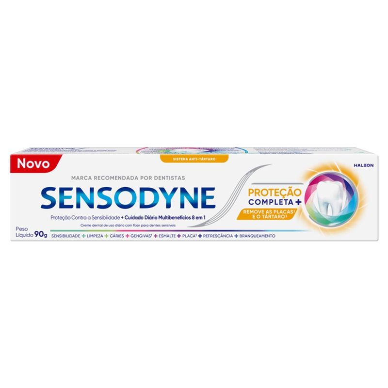 Creme Dental Sensodyne Proteção Completa+ Antitártaro 90g