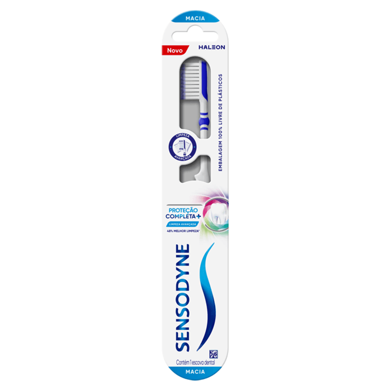 Escova Dental Sensodyne Proteção Completa + Macia