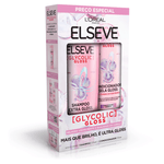 Kit L'Oréal Elseve Glycolic Gloss Shampoo 375ml + Condicionador 170ml