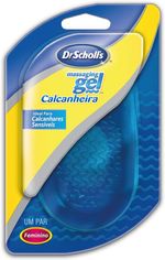 Calcanheira Dr Sholl's Massaging Gel Feminino Tamanho 34 a 39