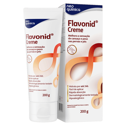 Flavonid Creme para Pernas e Pés 200g