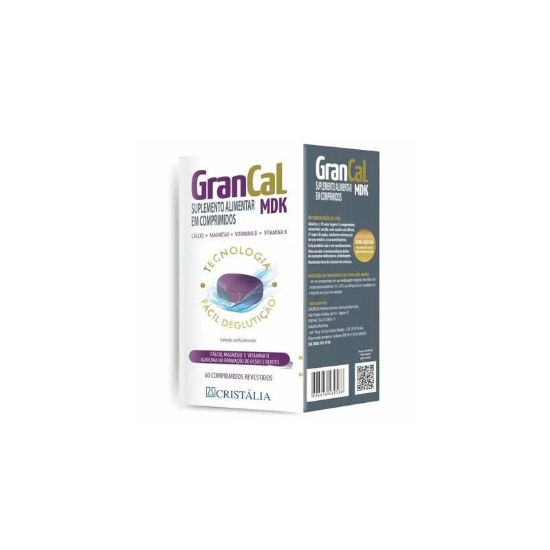 GranCal MDK Caixa 60 Comprimidos Revestidos