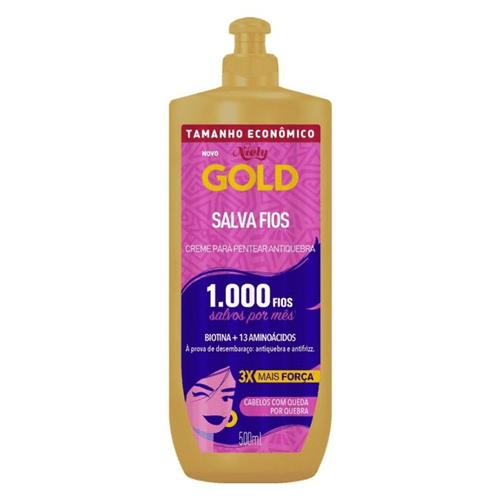 Creme para Pentear Niely Salva Fios Frasco 500ml