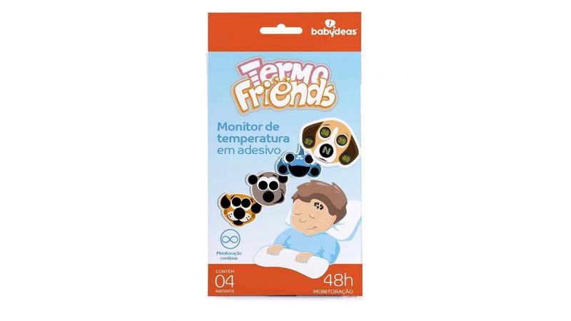 Termofriends Monitor Febre 4 Adesivos