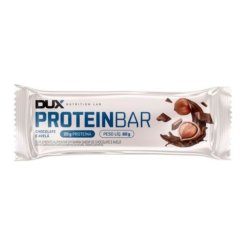 Barra de Proteína Dux Proteinbar Chocolate e Amendoim 60g