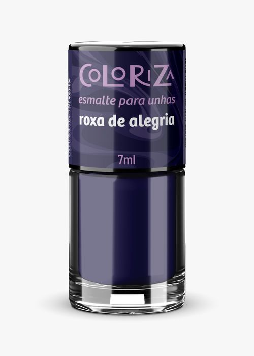 Esmalte Coloriza Roxa de Alegria 7ml
