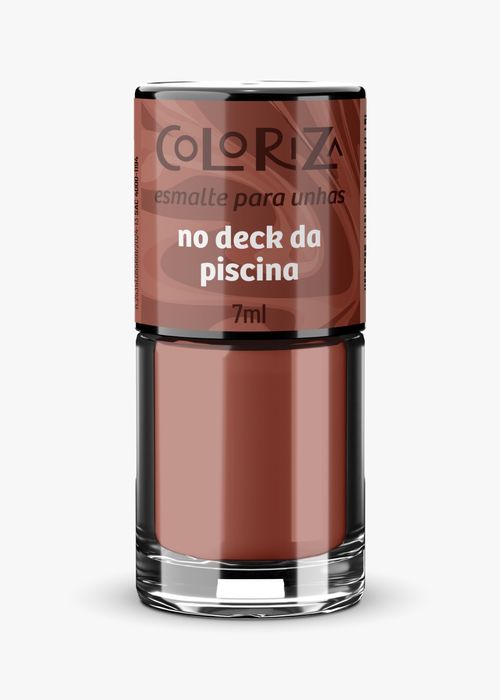 Esmalte Coloriza No Deck da Piscina 7ml