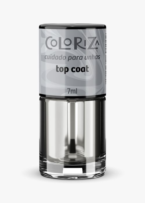Esmalte Coloriza Gel Top Coat Fixador 7ml