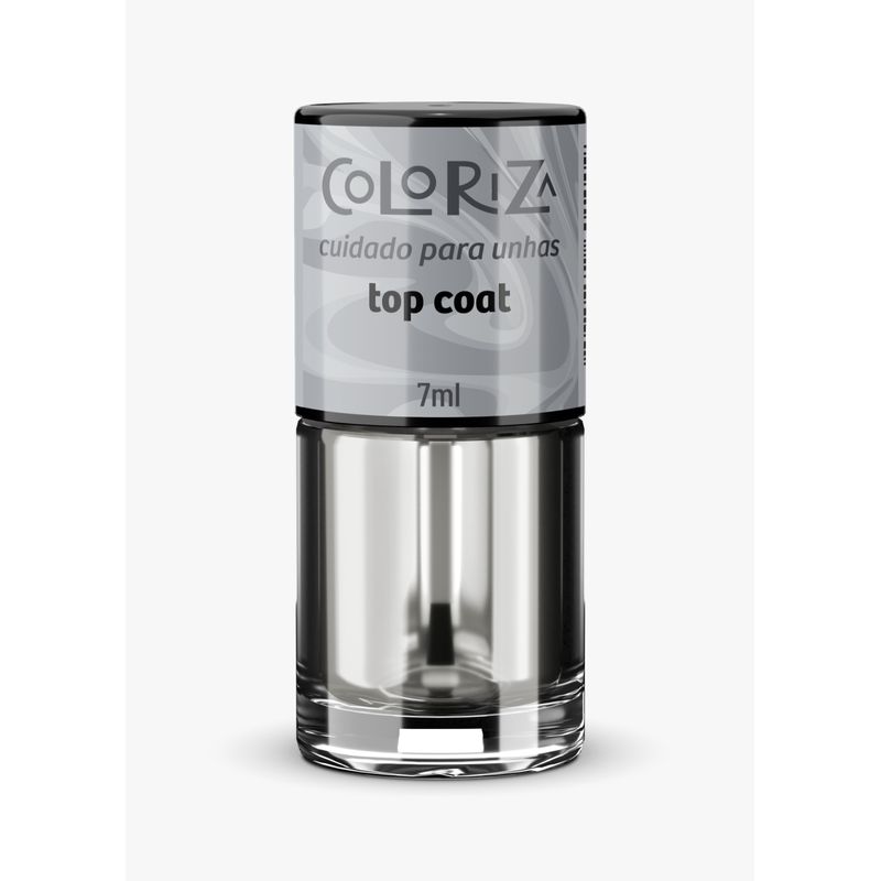 Esmalte Coloriza Gel Top Coat Fixador 7ml