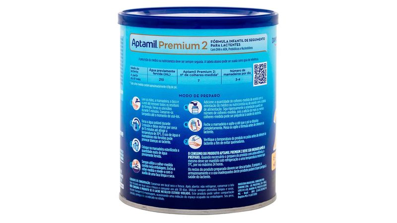 Aptamil Premium 2 400g - 6-12 meses