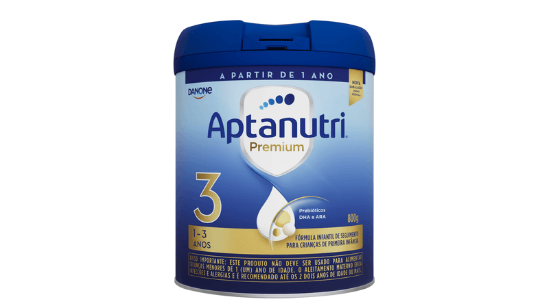 Fórmula Infantil Aptanutri Premium 3 800g