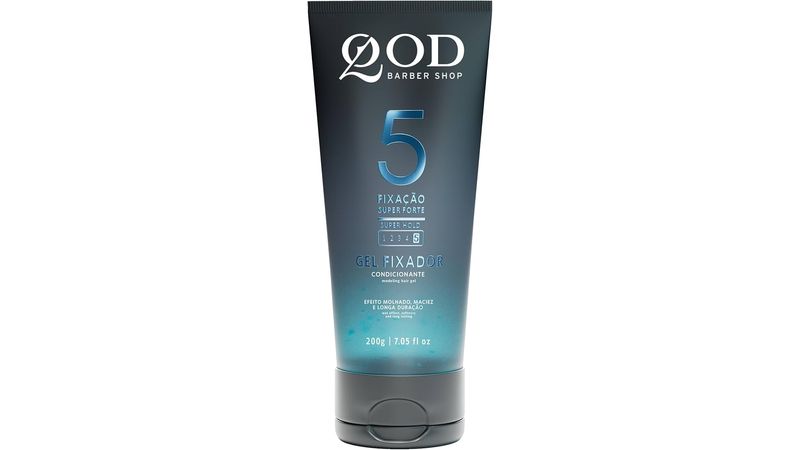 7898599815708_Gel Fixador QOD Barber Shop Condicionante Fixação Super Forte 200g