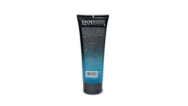 7898599815708_Gel Fixador QOD Barber Shop Condicionante Fixação Super Forte 200g