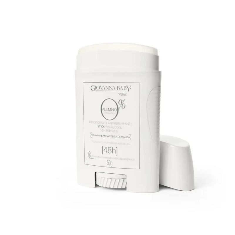 7898663110036-Desodorante Giovanna Baby Twist Stick Sem Alumínio Neutral 50g