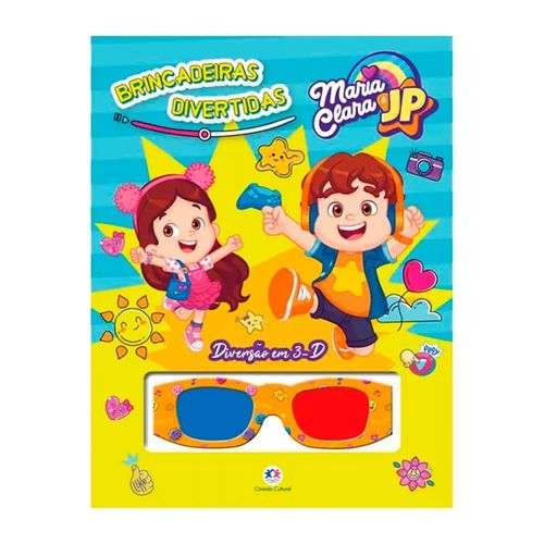 Maria Clara e JP Livro Brincadeiras Divertidas Diversão em 3D Ciranda Cultural