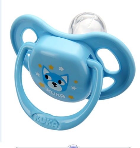 Chupeta Kuka Smart Azul Bico Redondo N2 Ref 2326