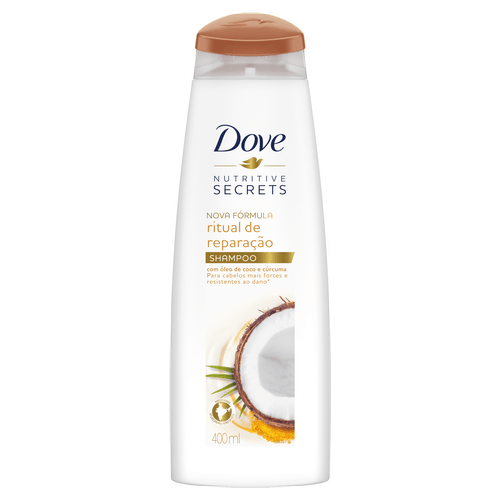 Shampoo Dove Ritual de Reparação Frasco 400ml