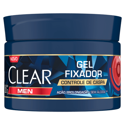 Gel Fixador Clear Men 300g