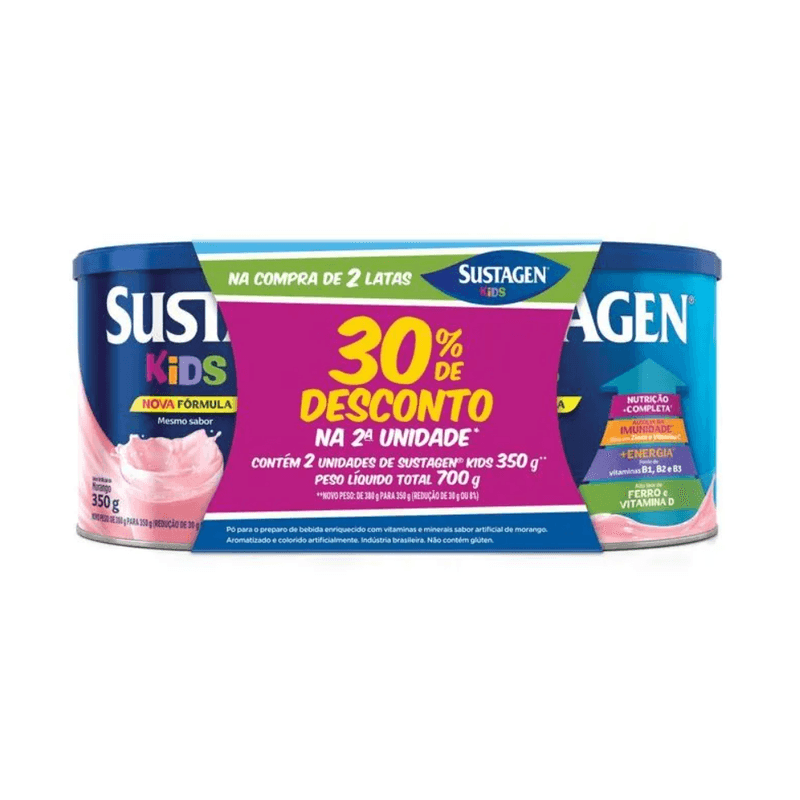 Sustagen-Kids-Sabor-Morango-Lata-380g-2-Unidades-Desconto-de-30--na-segunda-unidade