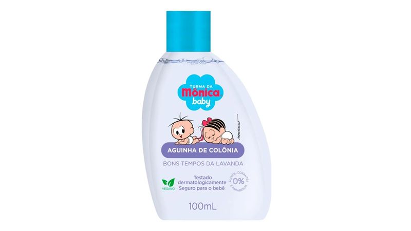 Água de Colônia Turma da Mônica Bons Tempos da Lavanda 100ml