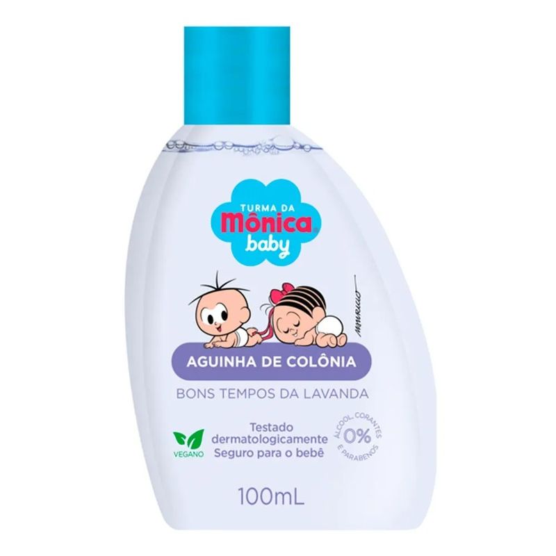 Água de Colônia Turma da Mônica Bons Tempos da Lavanda 100ml