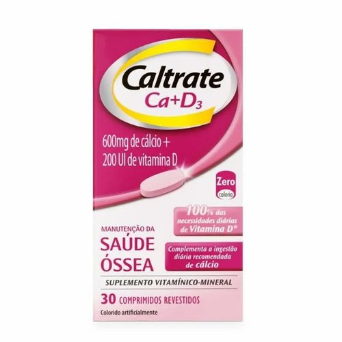Caltrate D 600mg 30 Comprimidos Revestidos