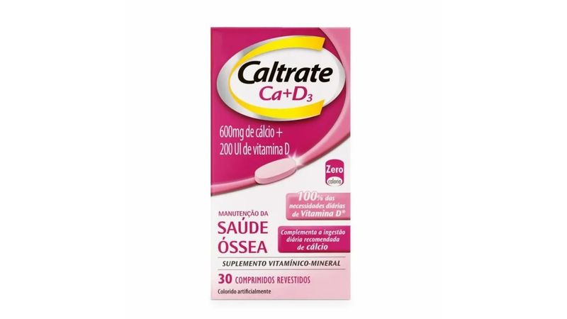 Caltrate D 600mg 30 Comprimidos Revestidos