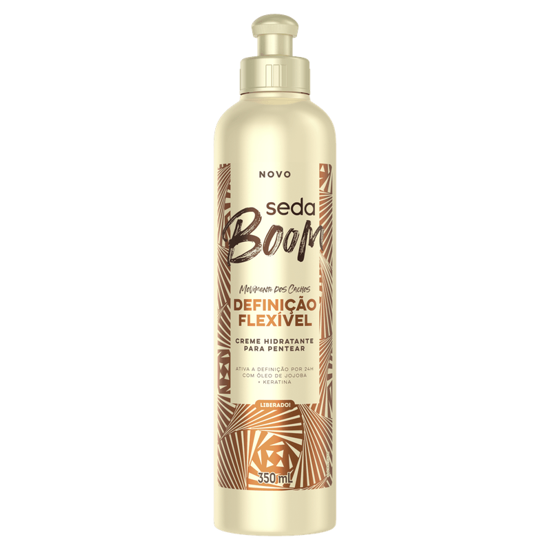 7891150095915_Creme para Pentear Seda Boom Definição Flexível Frasco 350ml