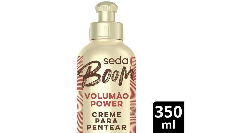 7891150095885_Creme para Pentear Seda Boom Volumão Power Frasco 350ml