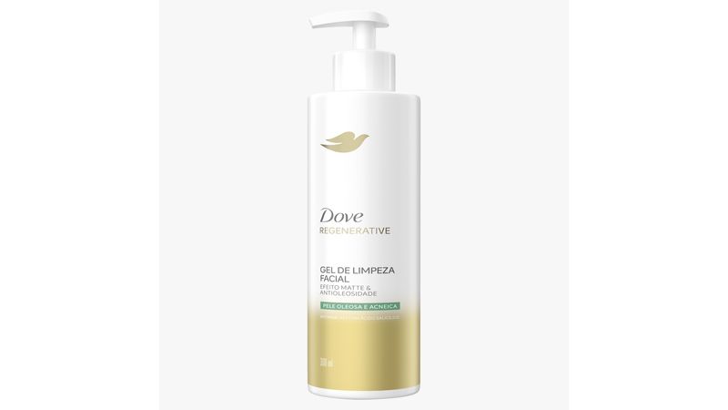 Dove Gel de Limpeza Regenerative Efeito Matte e Antioleosidade 300ml