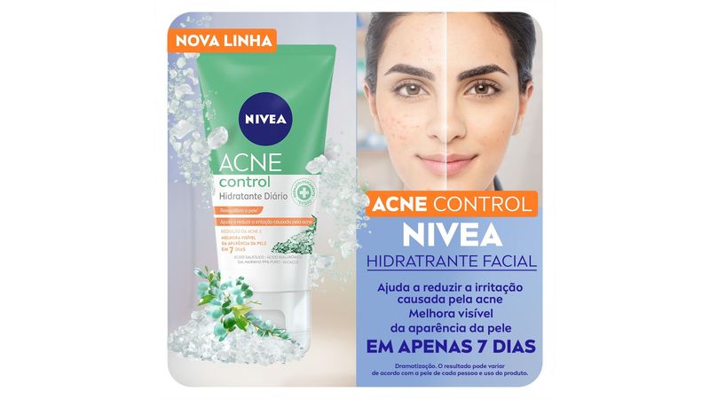 Hidratante Facial Nivea Acne Control 50ml