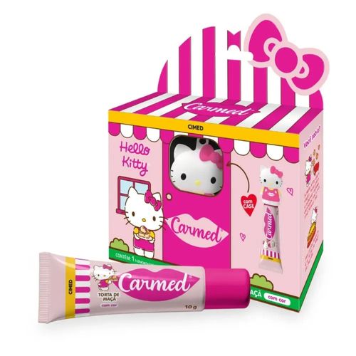 Protetor Labial Carmed Kids Hello Kitty Torta de Maça 10g