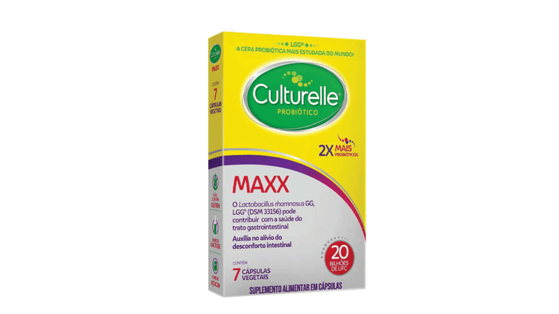 Culturelle Probiótico Maxx 7 Cápsulas