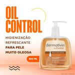 Dermotivin Oil Control Sabonete Líquido Pele Muito Oleosa 300ml-