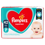 7500435239417-Fralda Pampers Supersec Mega P 42 Unidades