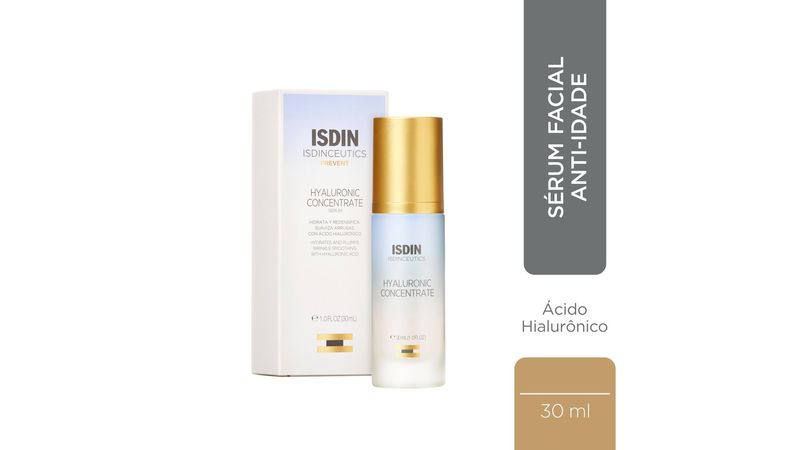 Isdin Isdinceutics Sérum Anti-idade Hyaluronic Concentrate 30ml
