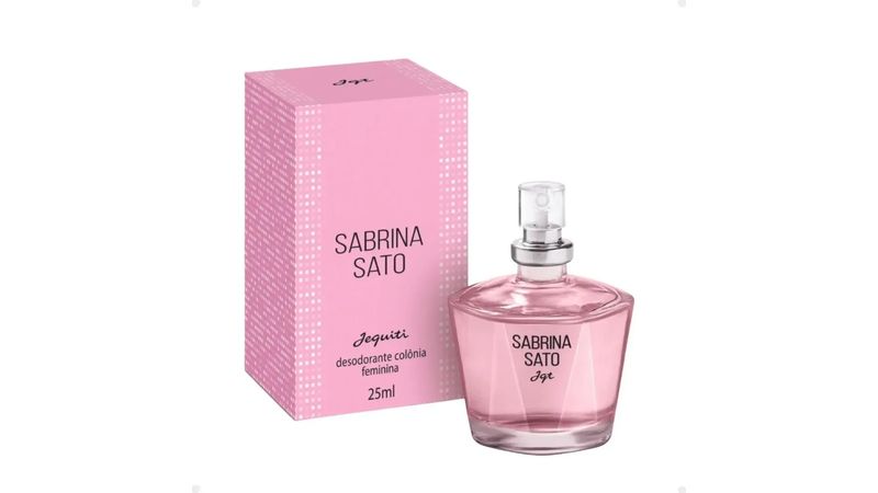 Perfume Jequiti Feminino Sabrina Sato Frasco 25ml