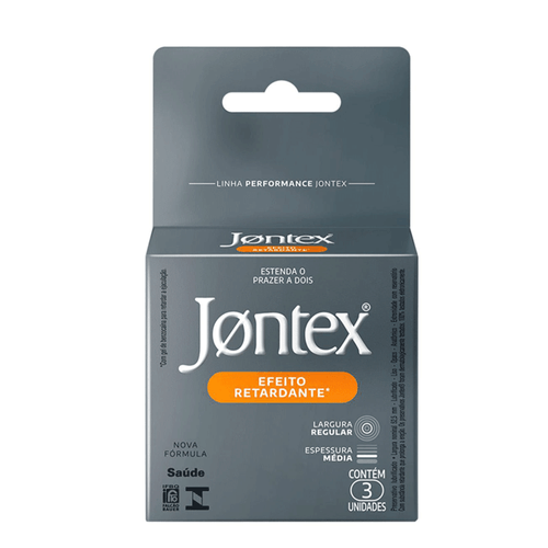 Preservativo Jontex Efeito Retardante 6 Unidades
