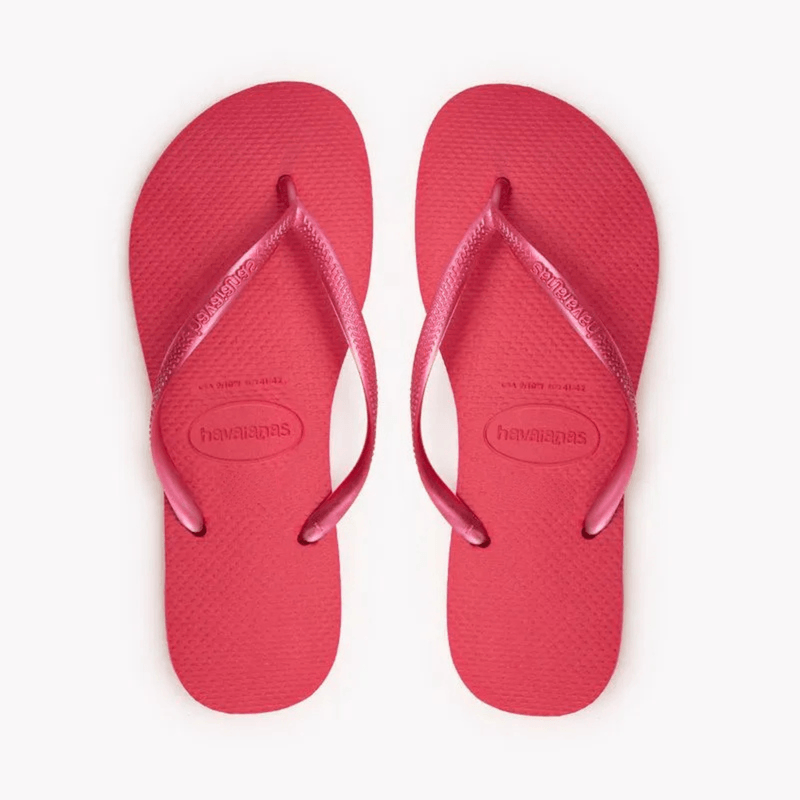 Sandália Havaianas Slim Lisa Pink Fever Numeração 33/34