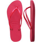 Sandália Havaianas Slim Lisa Pink Fever Numeração 33/34