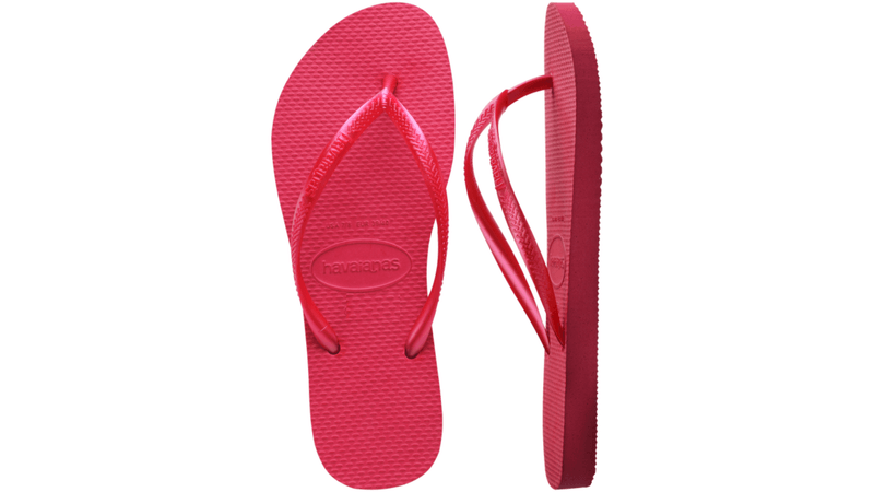 Sandália Havaianas Slim Lisa Pink Fever Numeração 33/34