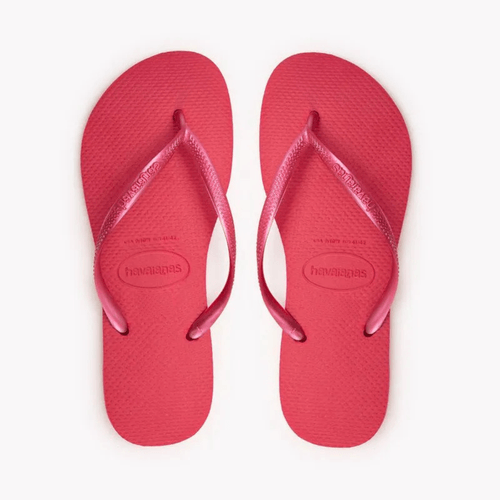 Sandália Havaianas Slim Lisa Pink Fever Numeração 39/40