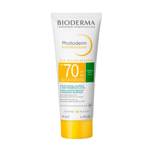 Bioderma Photoderm Protetor Solar Rosto FPS70 Sem Cor 40ml