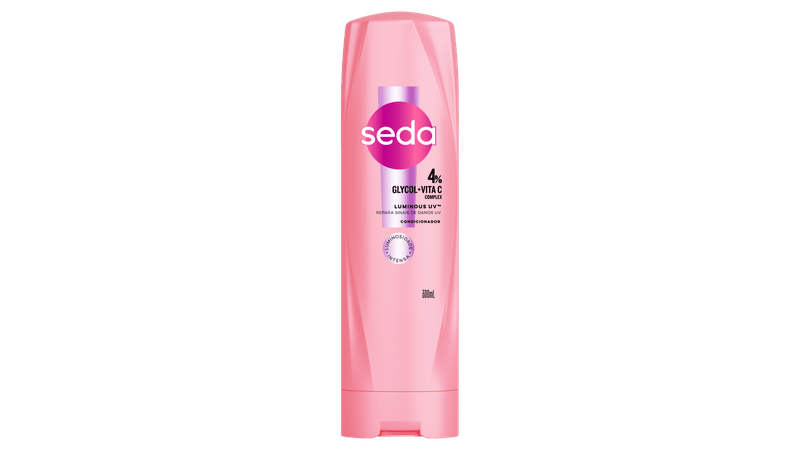 7891150099838_Condicionador Seda Luminous UV Frasco 300ml