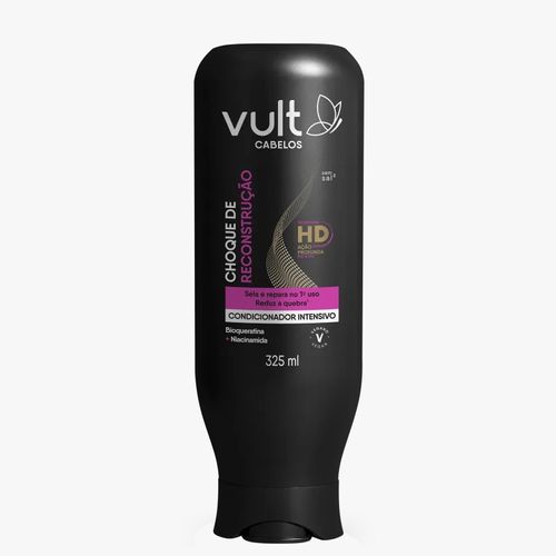 Condicionador Vult Cabelos Choque de Reconstrução Frasco 325ml