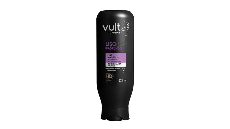 Condicionador Vult Cabelos Liso Profundo Condicionador Intensivo Frasco 325ml