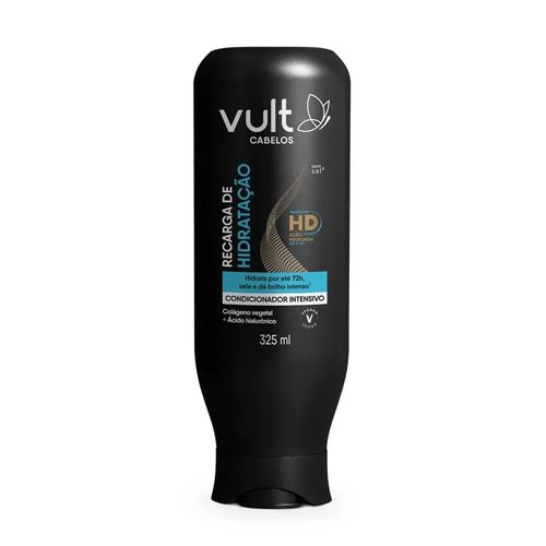 Condicionador Vult Cabelos Recarga de Hidratação Condicionador Intensivo Frasco 325ml