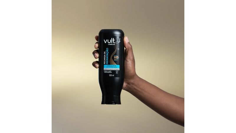 Condicionador Vult Cabelos Recarga de Hidratação Condicionador Intensivo Frasco 325ml